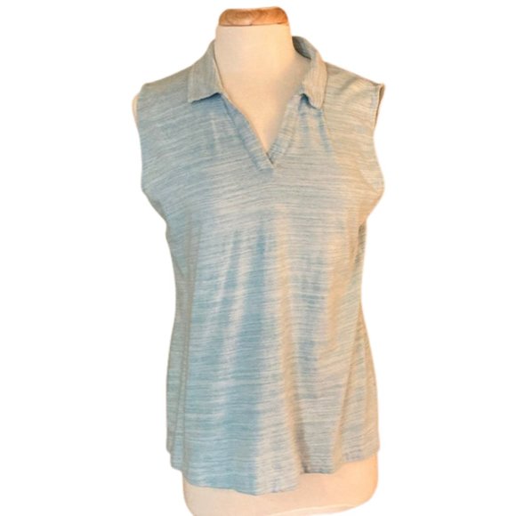 Croft & Barrow Blue Top - Picture 1 of 6
